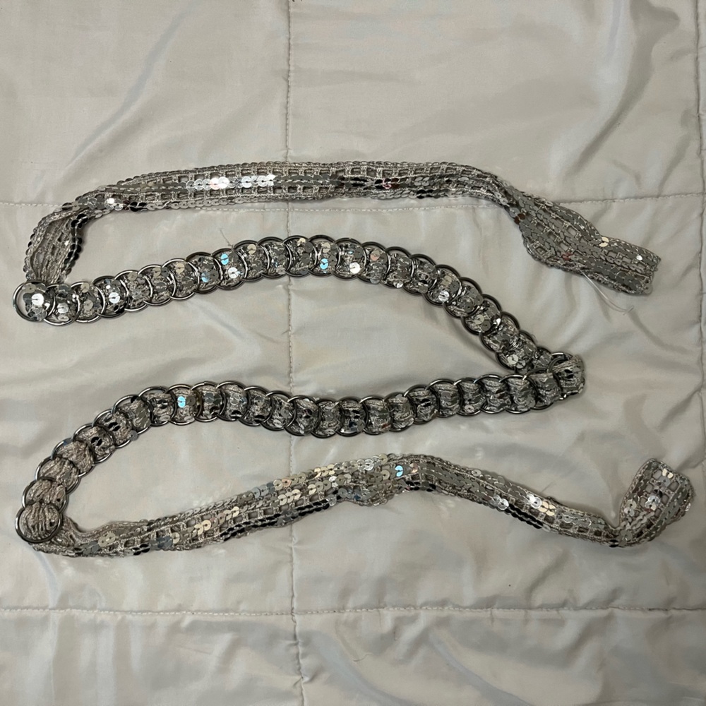 Hannah Montana Aesthetic Silver Belt